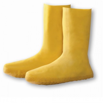 Yellow Latex Boot Cover - Footwear